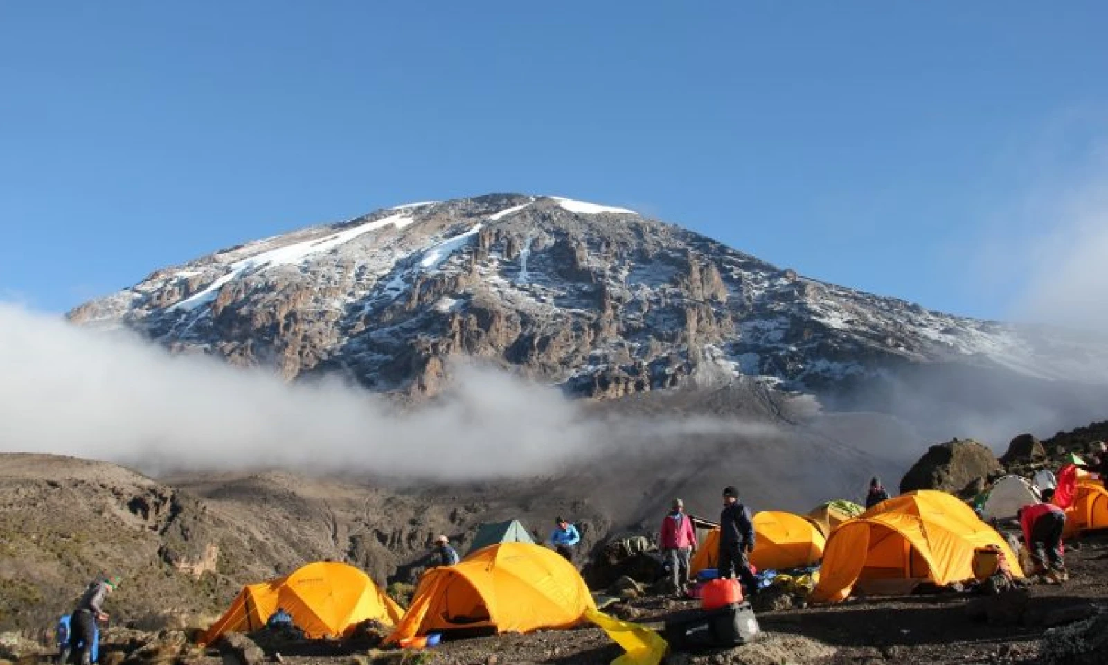 Barranco Camp to Karanga Valley