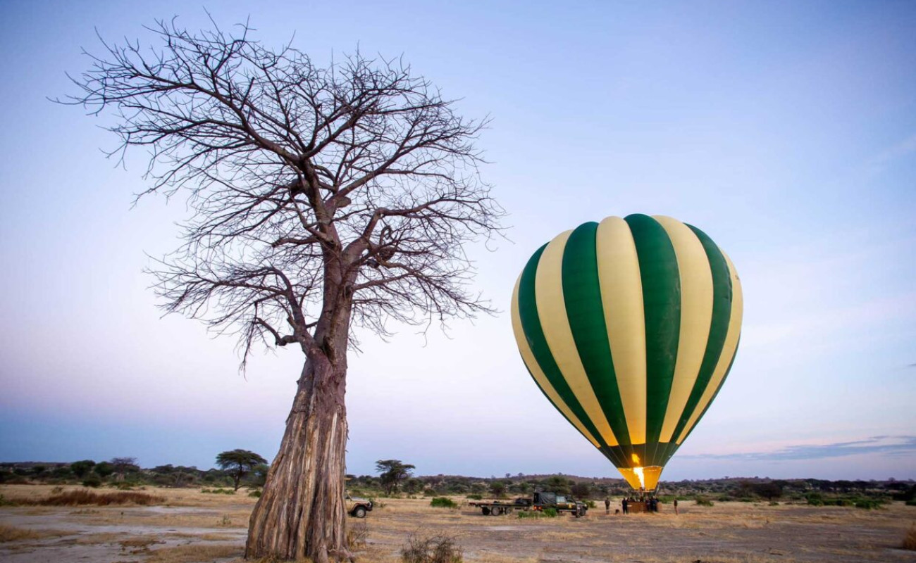 Why Take a Hot Air Balloon Safari in Ruaha National Park