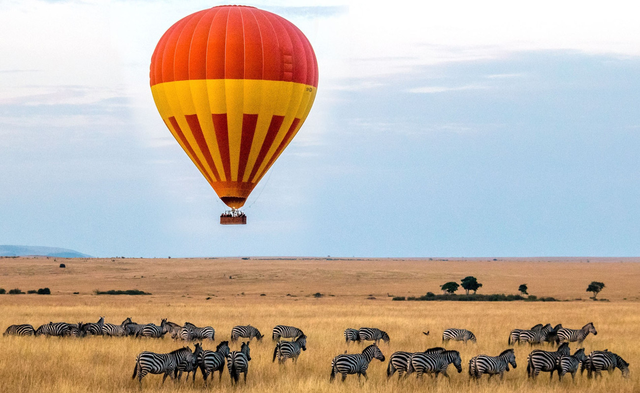Hot Air Balloon Safari & Bush Breakfast Experience