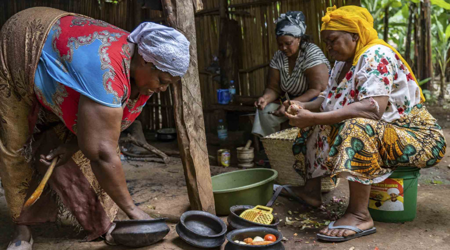 Cooking with Local Mamas in Moshi or Mwika