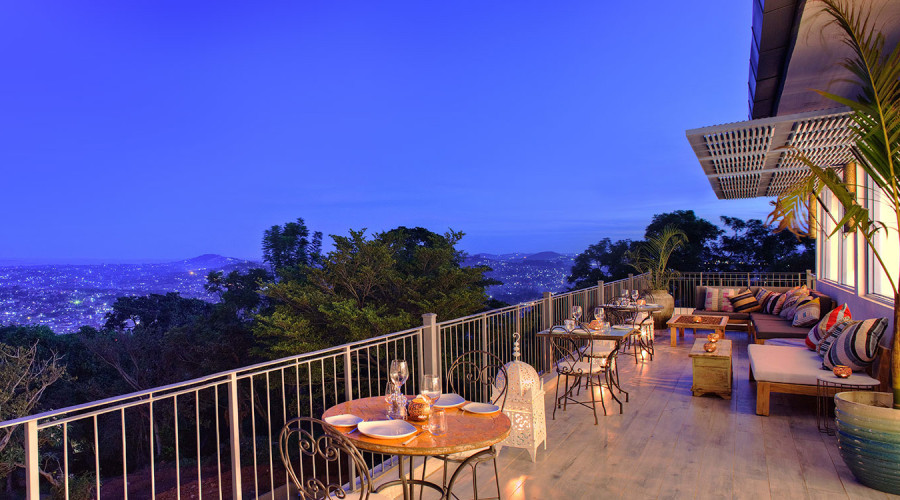 Sunset and Sundowners at Skyz Hotel or Latitude 0