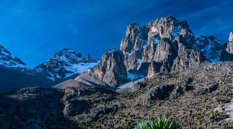 The Origin and Location of Mount Kenya